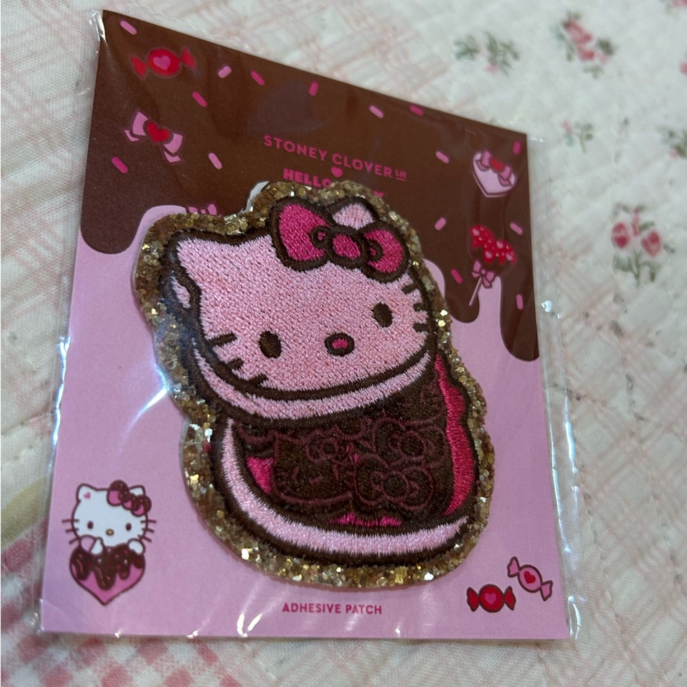 Stoney Clover Lane x Hello Kitty Glitter Box of Chocolate Patch